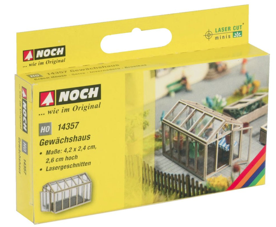 14357 Noch Greenhouse Laser Cut Minis Kit