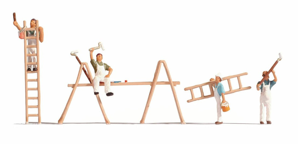 15056 Noch Painters including ladders
