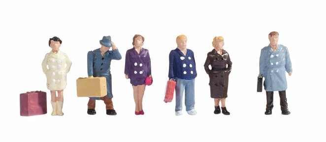 15219 Noch Passengers (6) Figure Set