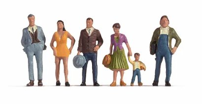 15479 Noch Pedestrians (6) Figure Set