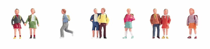 15809 Noch Children (9) Figure Set