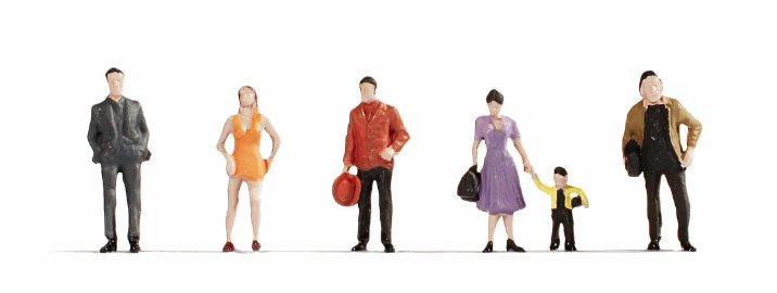 18101 Noch Hobby Series Pedestrians
