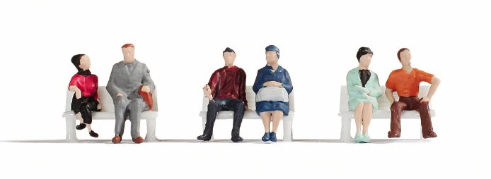 18130 Noch Hobby Series People Seated