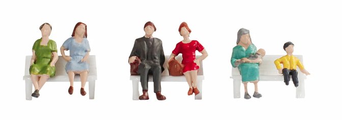 18131 Noch Hobby Series People Seated