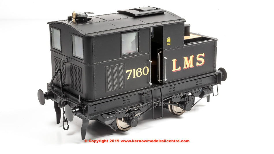 7S-005-004 Dapol Sentinel Steam Locomotive number 7160 in LMS