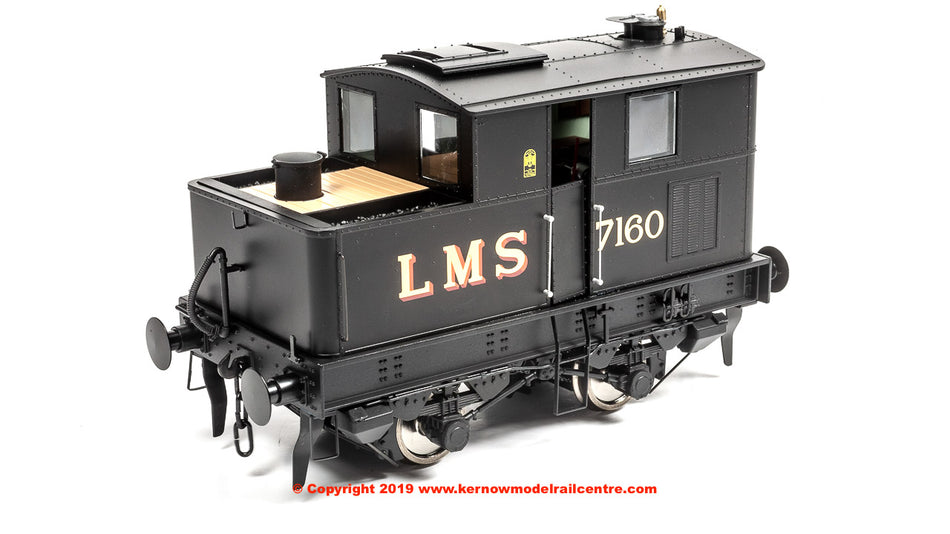 7S-005-004 Dapol Sentinel Steam Locomotive number 7160 in LMS