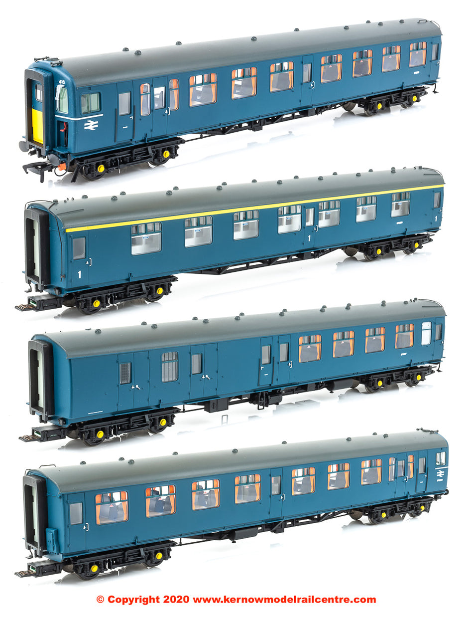 32-640Z Bachmann Class 491 4-TC Unit number 416 BR Blue