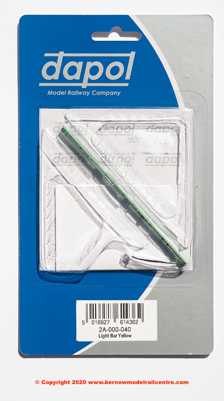 2A-000-040 Dapol Drop In Light Bar - Yellow (Steam)