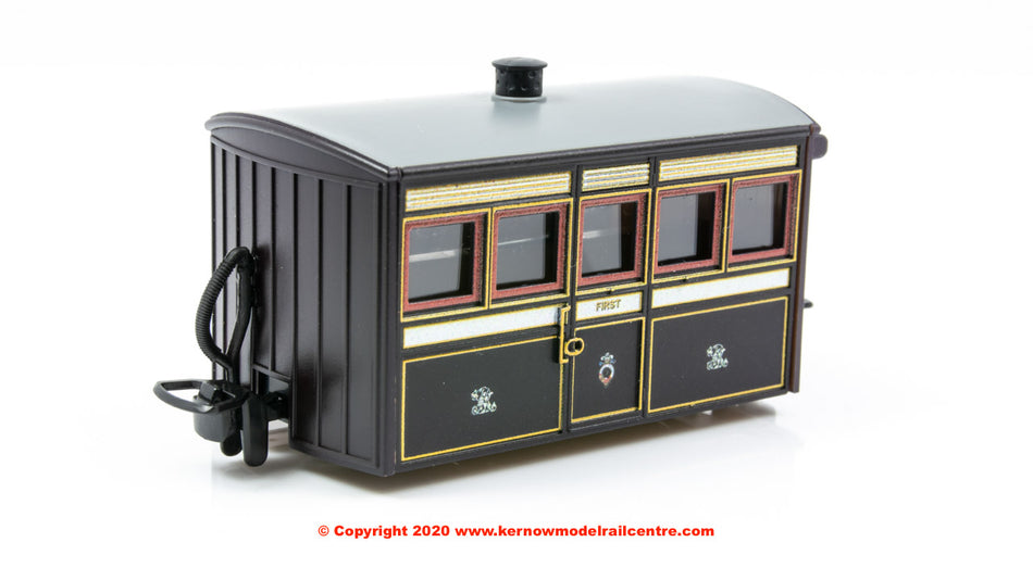 GR550 Peco Bug Box Coach - 1st Class - Victorian Livery