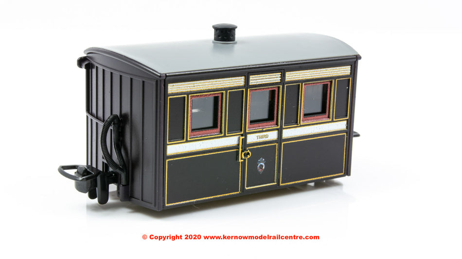 GR555 Peco Bug Box Coach - 3rd Class - Victorian livery
