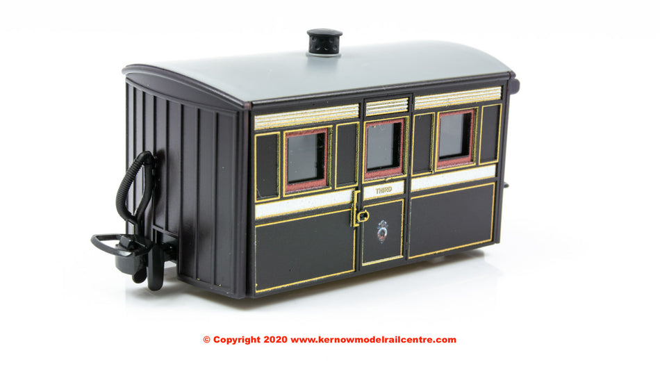 GR555 Peco Bug Box Coach - 3rd Class - Victorian livery