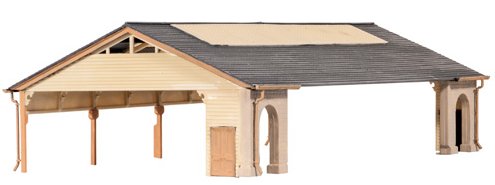 207 Ratio GWR Station Train Shed