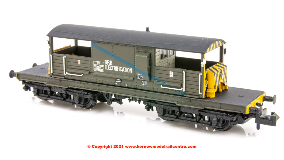 377-878 Graham Farish SR 25T 'Queen Mary' Brake Van BR