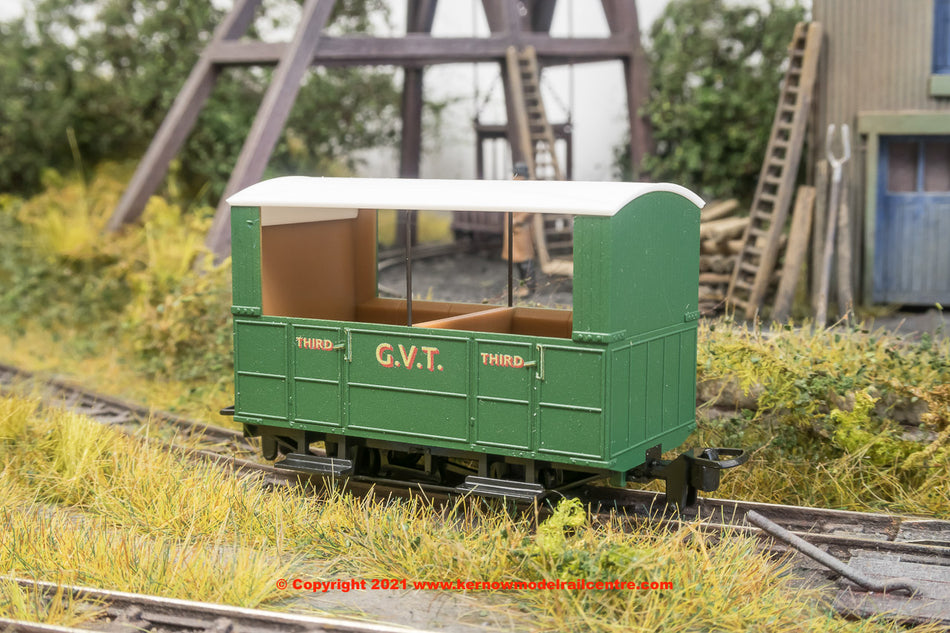 GR520 Peco Glyn Valley Tramway Open Third Class Coach