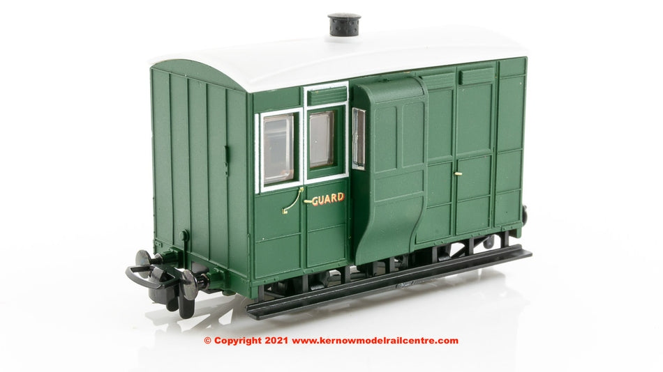 GR535 Peco Freelance Brake Coach in Tallylyn Railway livery