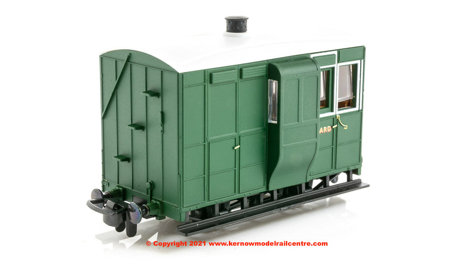 GR535 Peco Freelance Brake Coach in Tallylyn Railway livery