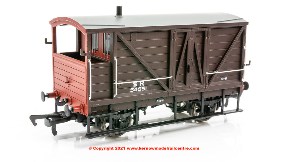 SB003J LSWR 10 Ton Goods Brake Van number 54551
