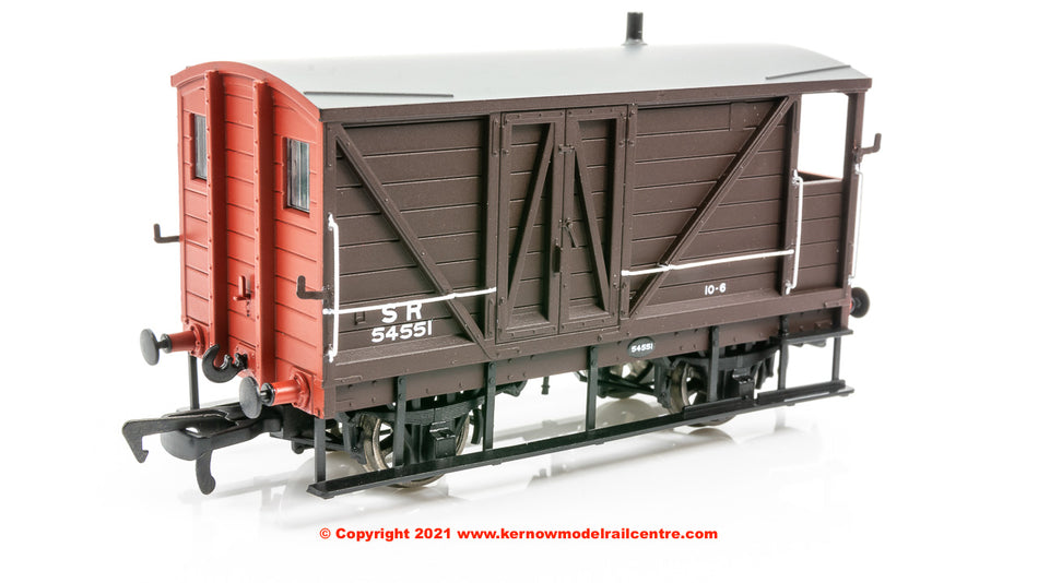 SB003J LSWR 10 Ton Goods Brake Van number 54551