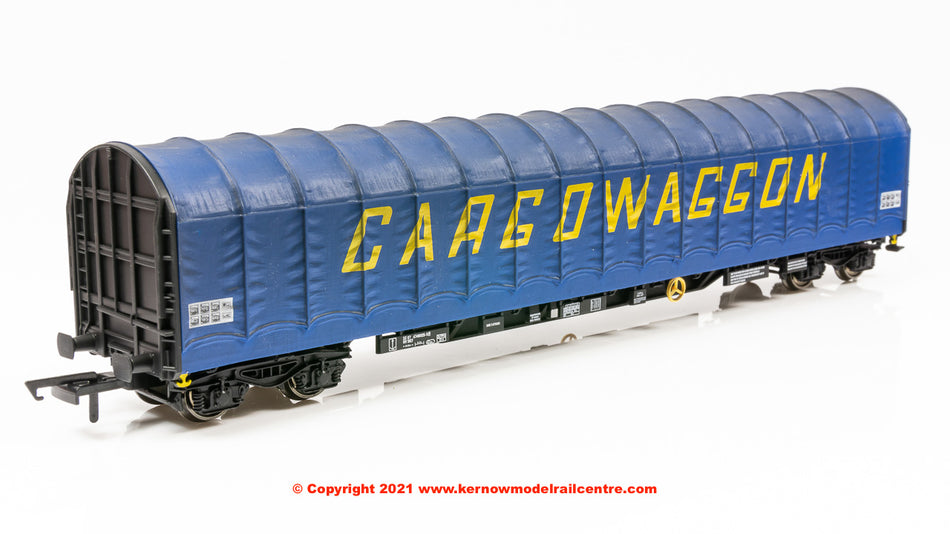HR6497 Rivarossi BR 4 Axle Tarpaulin Wagon Cargowaggon