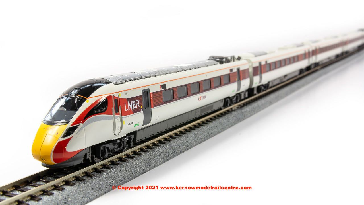10-1674 Kato Class 800/2 Azuma 5 Car EMU Set 800 209 LNER – Kernow