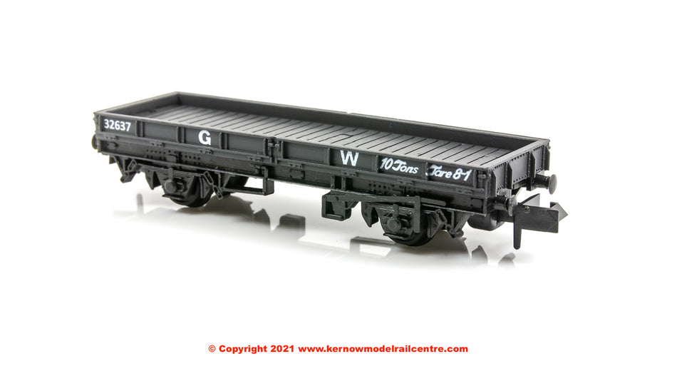 NR5W Peco Plate Wagon in GW Dark Grey livery