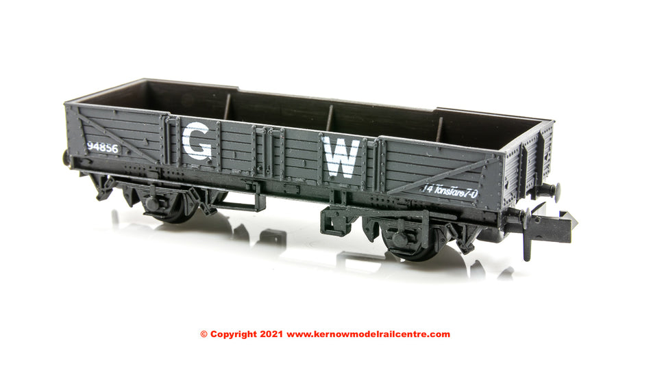 NR7W Peco Quality Line Wagon Tube Wagon in GW Dark Grey livery