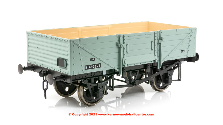 7F-053-010 Dapol 5 Plank Wagon Corrugated End BR Diag 39