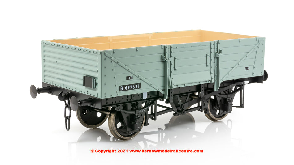 7F-053-010 Dapol 5 Plank Wagon Corrugated End BR Diag 39