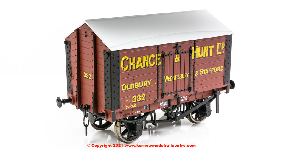 7F-018-009 Dapol Salt Van number 332 - Chance and Hunt