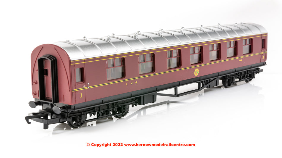 R4388 Hornby Railroad LMS Composite Coach number 4183