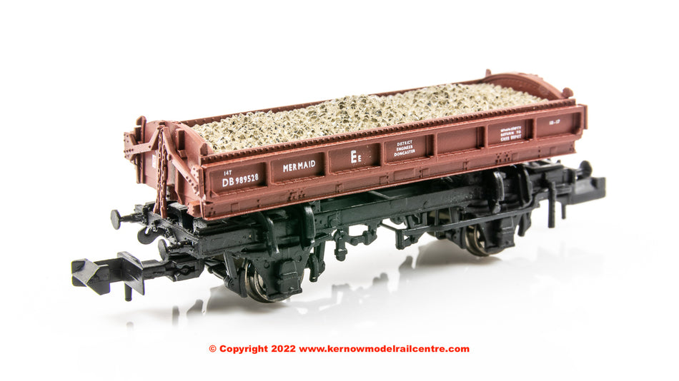 E87539 EFE Rail 14T Mermaid Side Tipping Ballast Wagon Red