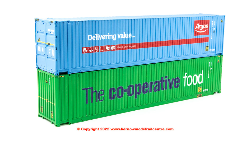 4F-028-001 Dapol 45ft High Cube Container Twin Pack - Argos