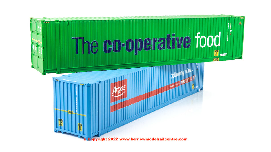 4F-028-001 Dapol 45ft High Cube Container Twin Pack - Argos
