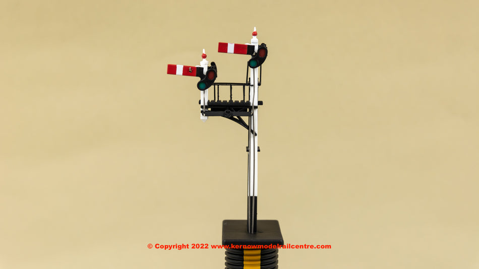 2L-001-006 Dapol GWR Junction Signal Left Hand with two arms