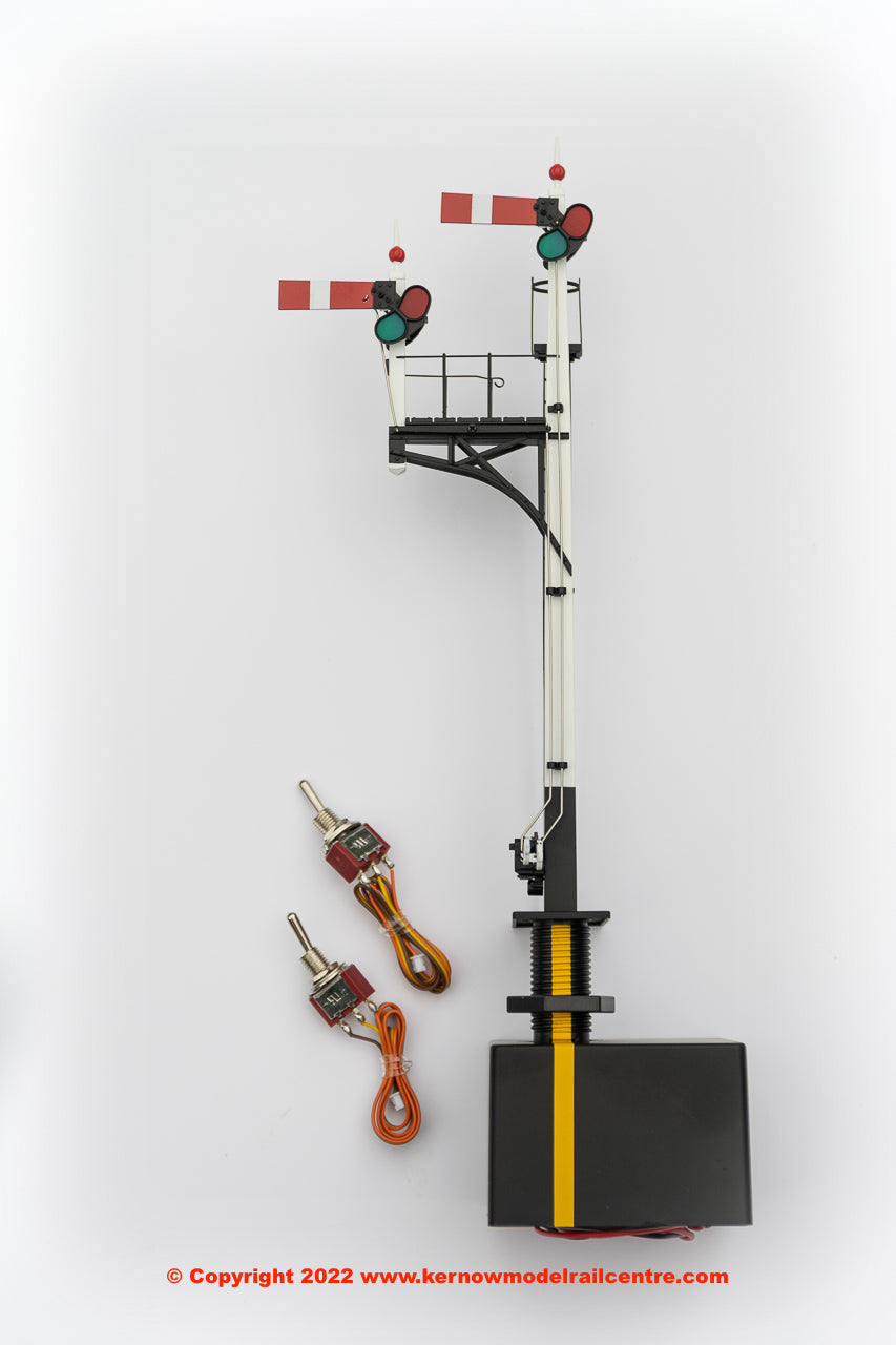 7L-001-006 Dapol Junction Signal GWR Left Hand with two arms