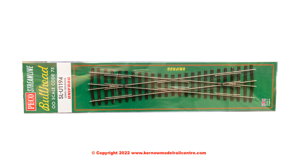 SLU1194 Peco Crossing Bullhead Unifrog Code 75 Finescale