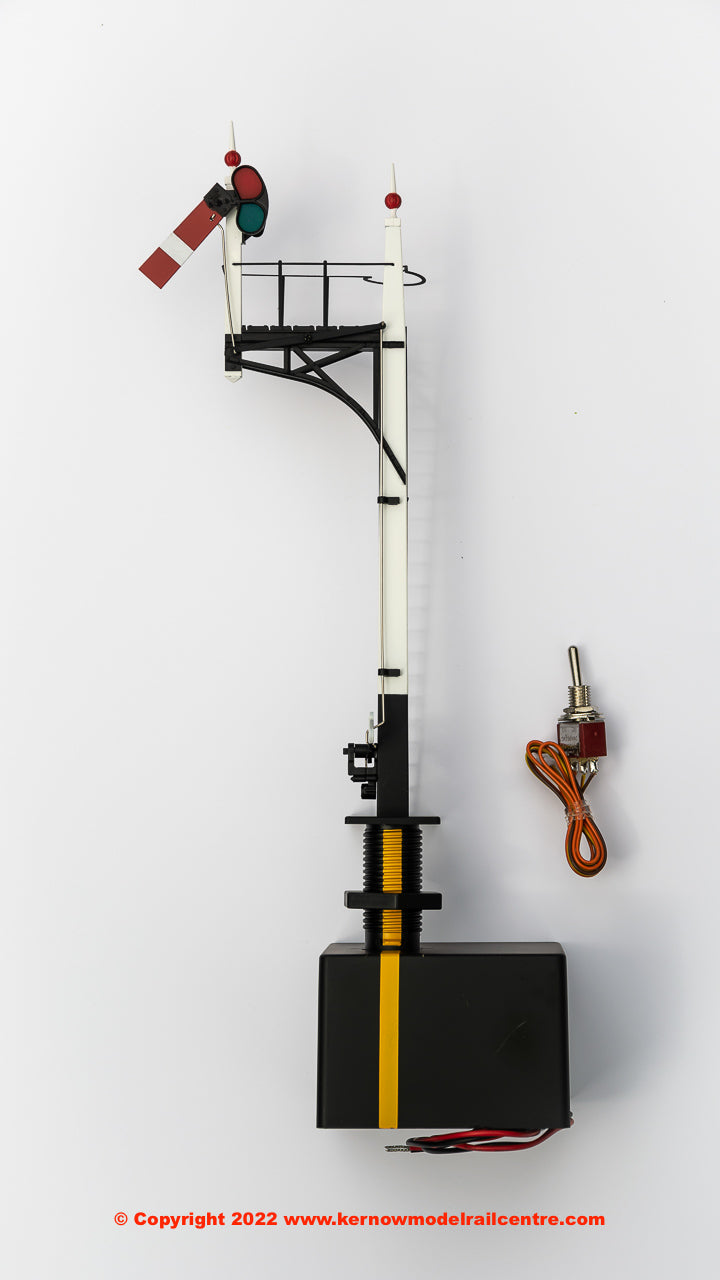 7L-001-008 Dapol Bracket Signal GWR Left Hand with one arm