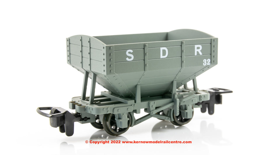 GR340A Peco Snailbeach District Hopper Wagon number 32 SDR Grey