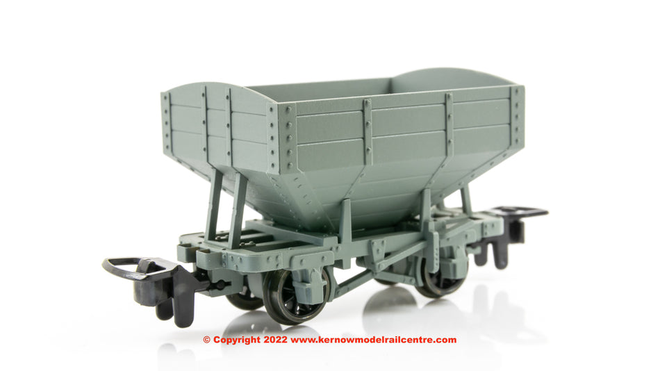GR340UG Peco Snailbeach District Hopper Wagon Plain Grey