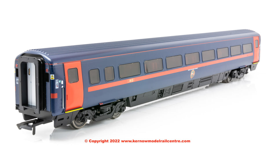R40166 Hornby Mk4 Open Standard Coach E number 12432 in GNER