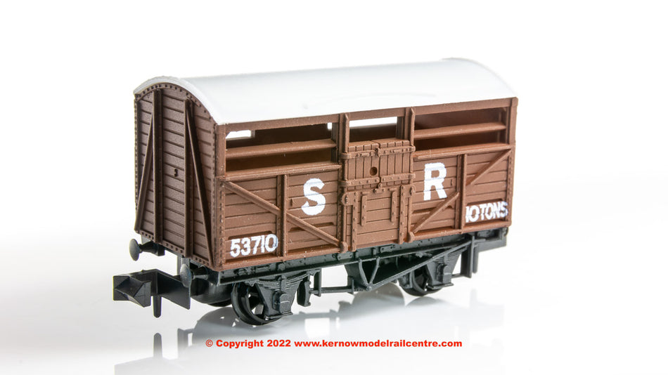NR45S Peco Cattle Truck in SR Dark Brown livery