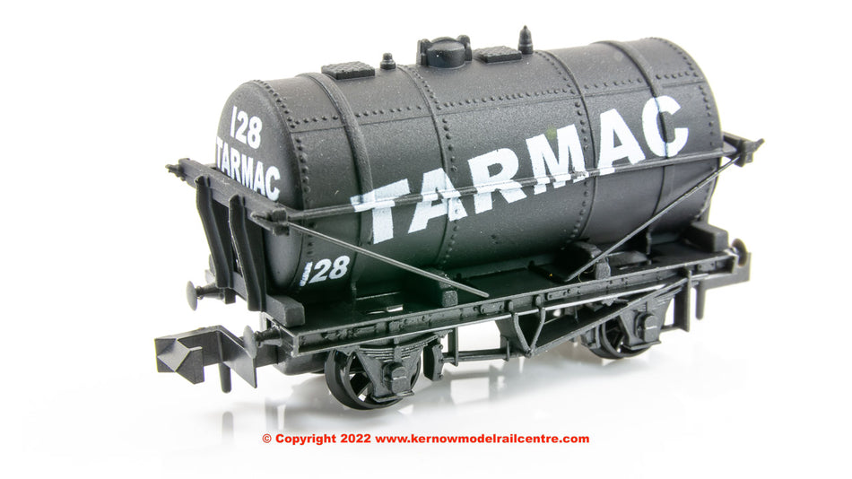 NRP182 Peco 10ft Wheelbase Tank Wagon number 128 - Tarmac