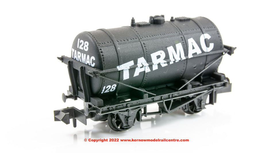 NRP182 Peco 10ft Wheelbase Tank Wagon number 128 - Tarmac