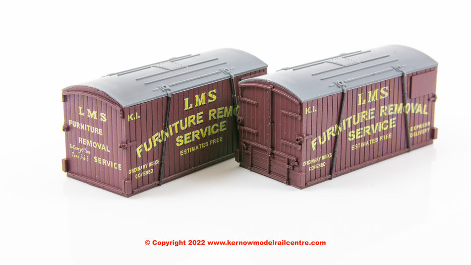 NR212 Peco Containers LMS Furniture removals (pack of 2)