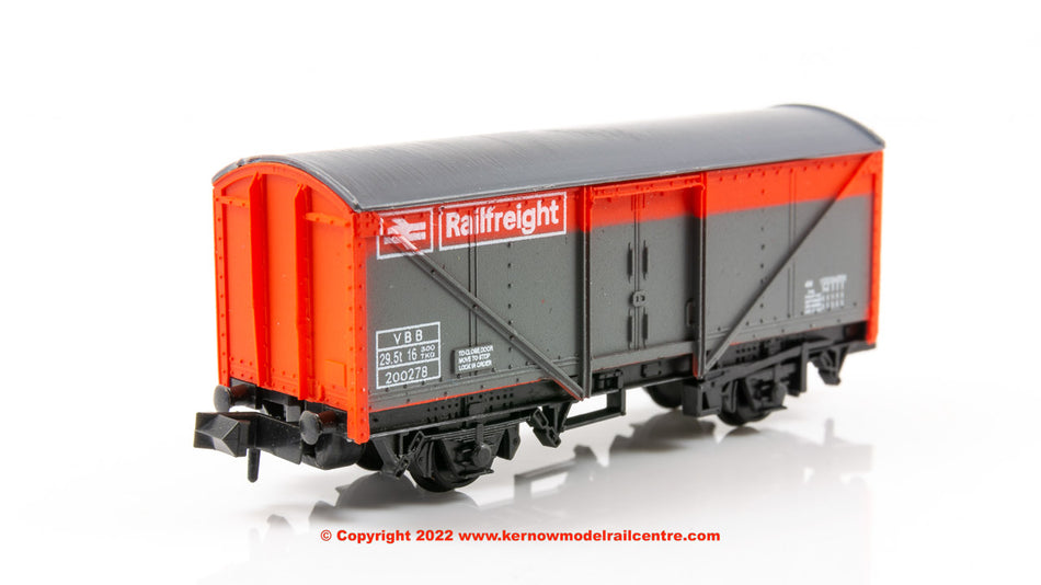 NR12R Peco Closed Van in BR Railfreight livery