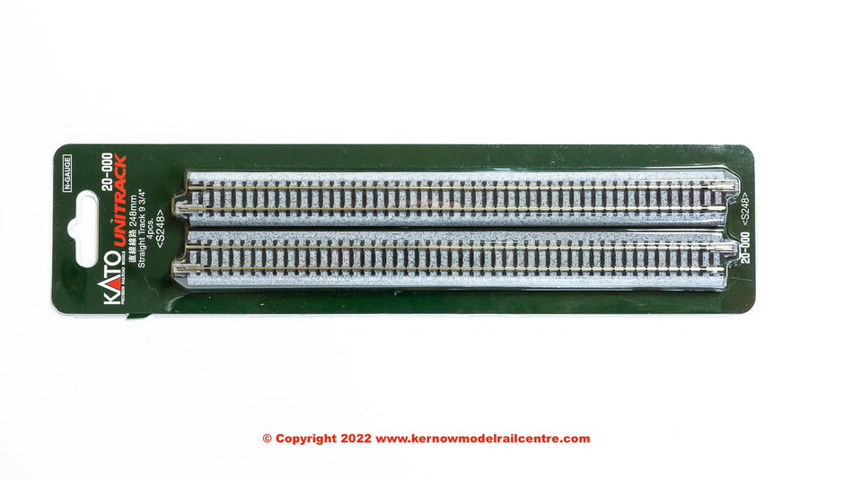 20-000 Kato Ground Level 248mm Straight Track
