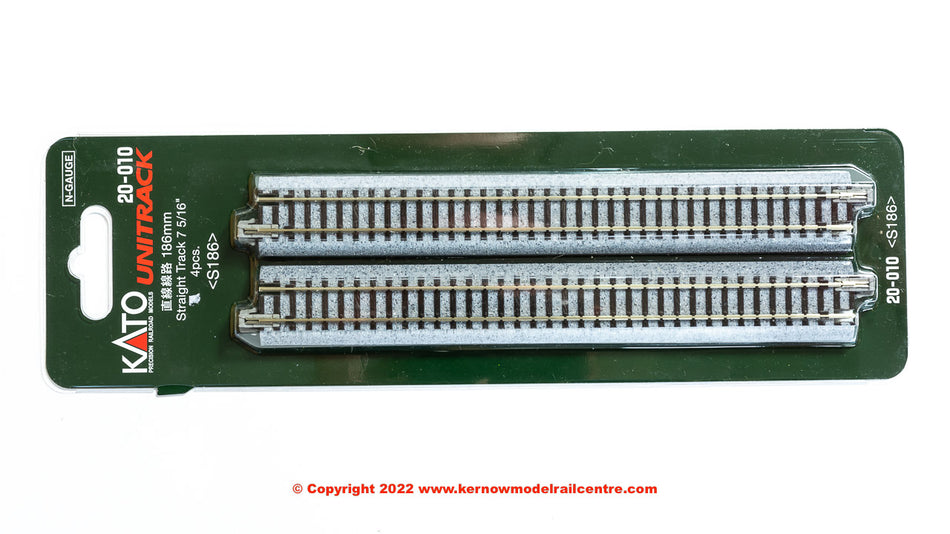 20-010 Kato Ground Level 186mm Straight Track
