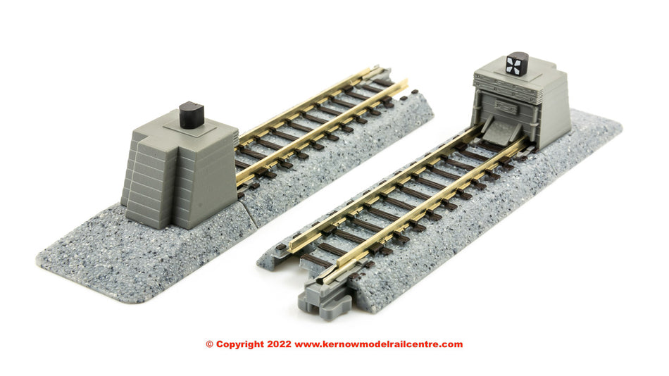 20-046 Kato Ground Level Buffer Stop (Brick) on 62mm Straight