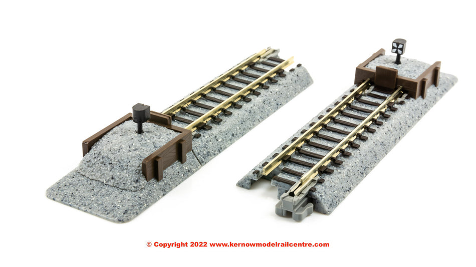 20-047 Kato Ground Level Buffer Stop (Wood) on 62mm Straight