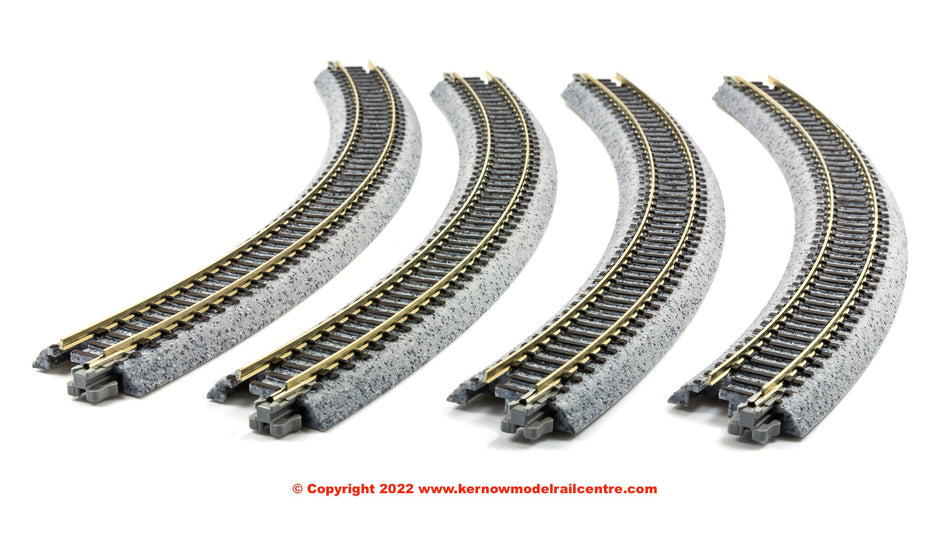 20-120 Kato Ground Level Radius 315mm Curved Track 45 Deg